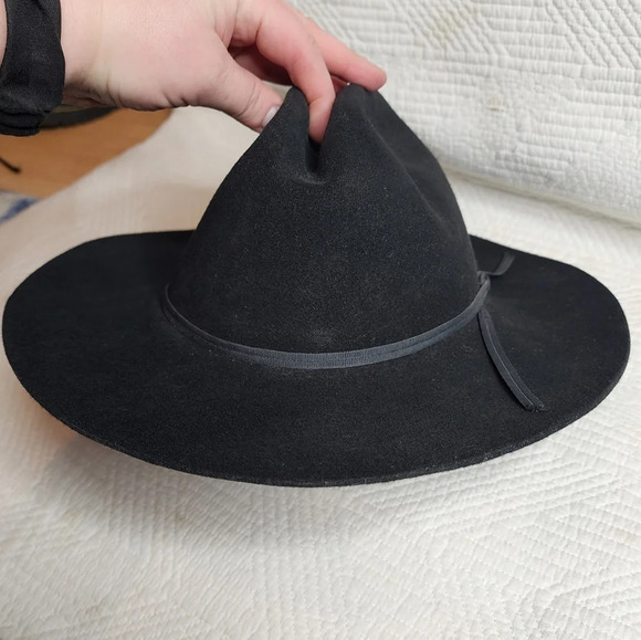 Golden Gate Hat Co, Western Collection wool-blend black hat. - Picture 2 of 16